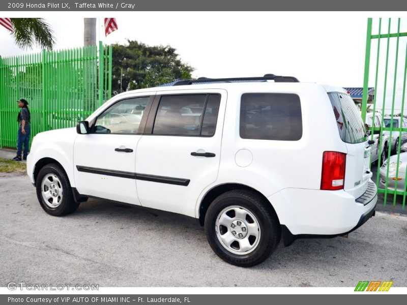 Taffeta White / Gray 2009 Honda Pilot LX