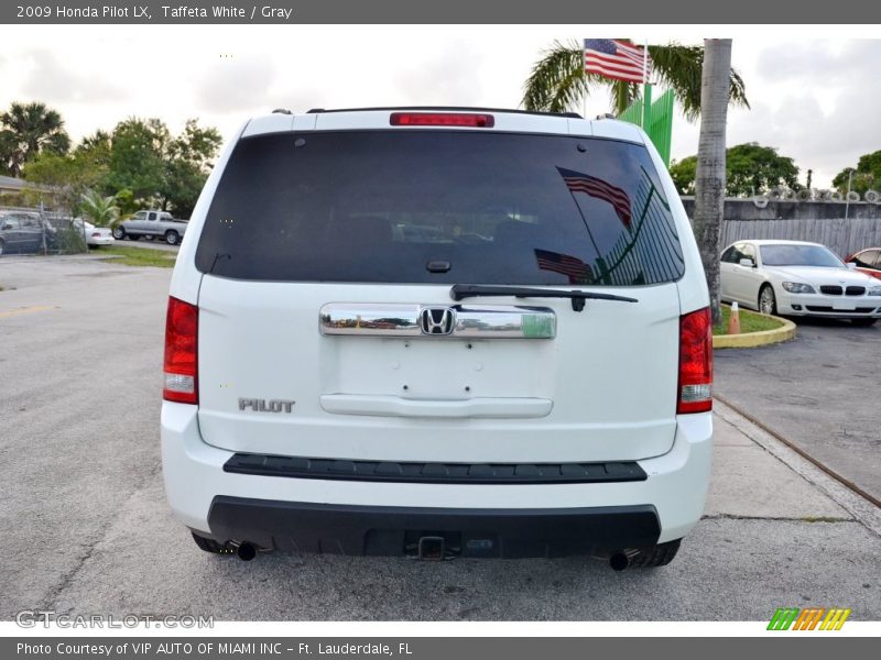 Taffeta White / Gray 2009 Honda Pilot LX