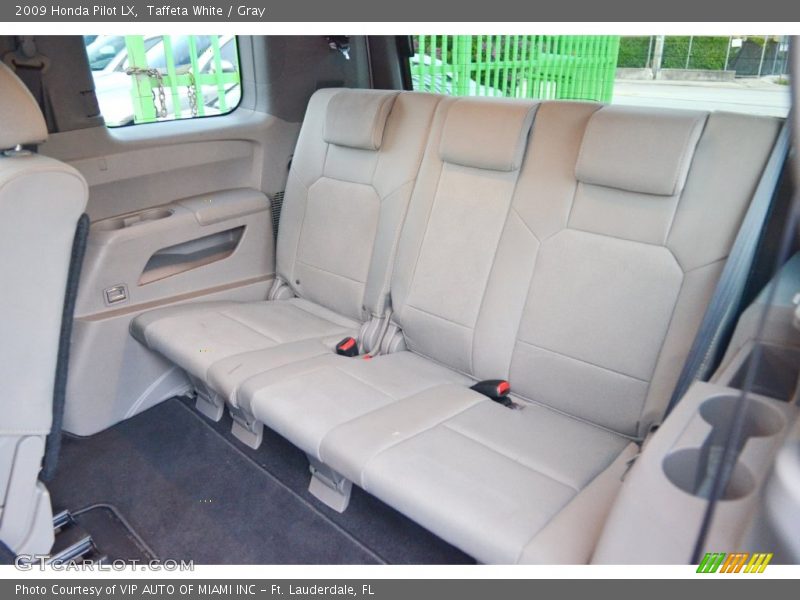 Taffeta White / Gray 2009 Honda Pilot LX