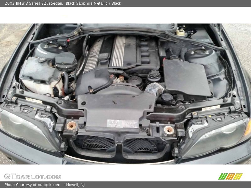 Black Sapphire Metallic / Black 2002 BMW 3 Series 325i Sedan