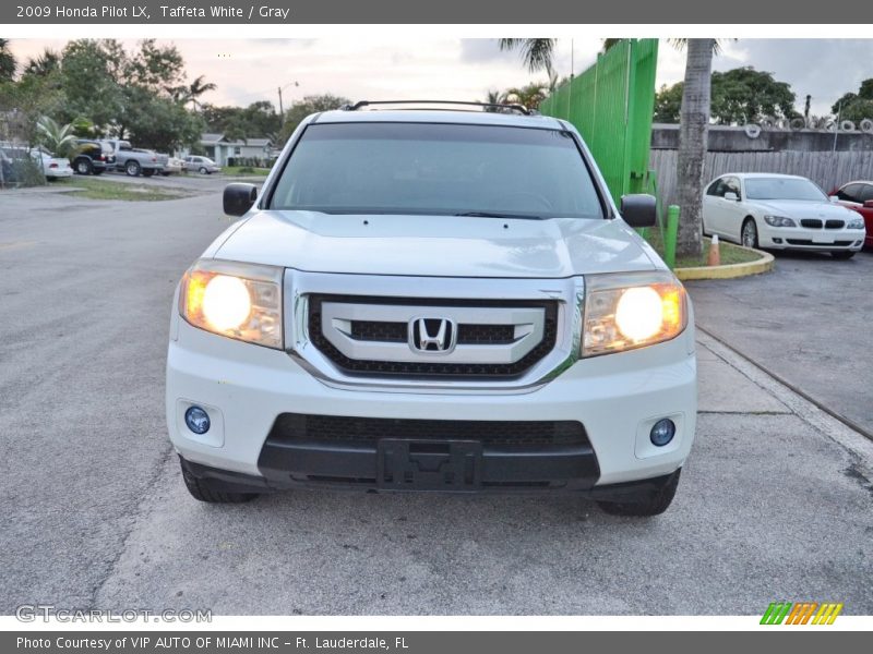 Taffeta White / Gray 2009 Honda Pilot LX