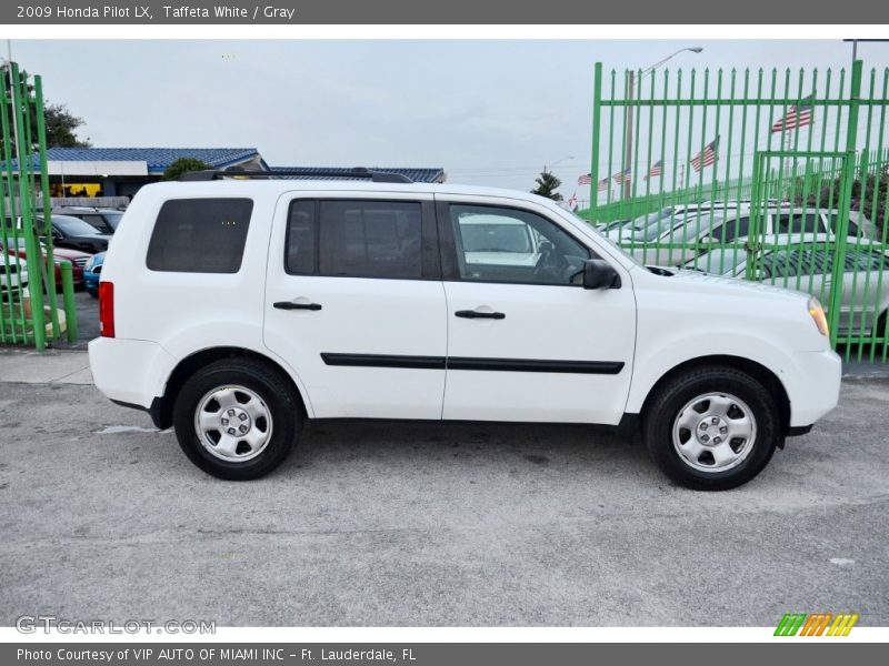 Taffeta White / Gray 2009 Honda Pilot LX