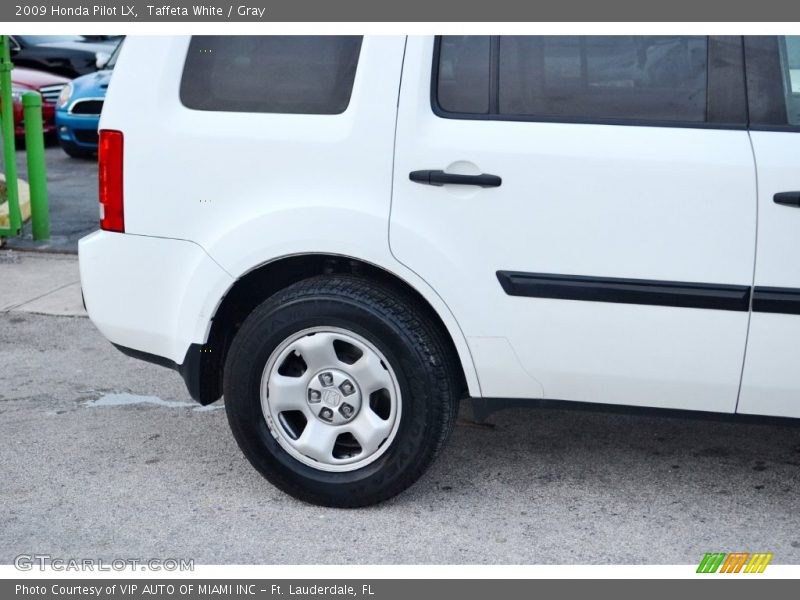 Taffeta White / Gray 2009 Honda Pilot LX