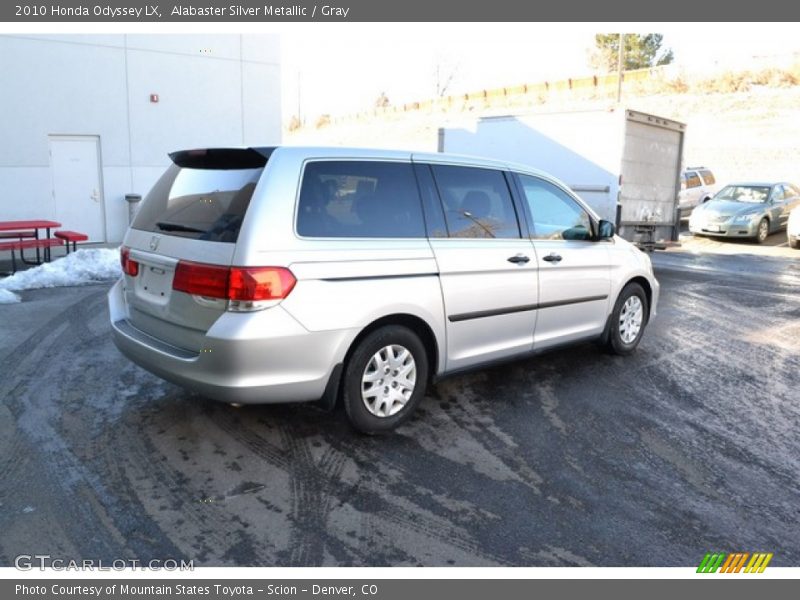 Alabaster Silver Metallic / Gray 2010 Honda Odyssey LX