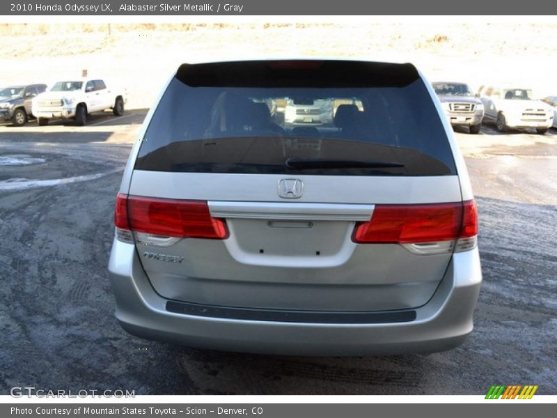 Alabaster Silver Metallic / Gray 2010 Honda Odyssey LX