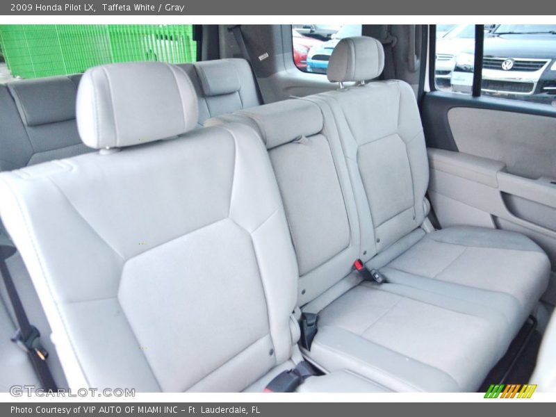 Taffeta White / Gray 2009 Honda Pilot LX