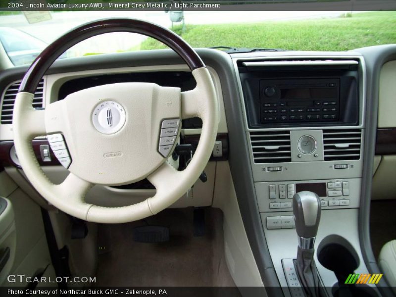 Mineral Grey Metallic / Light Parchment 2004 Lincoln Aviator Luxury AWD