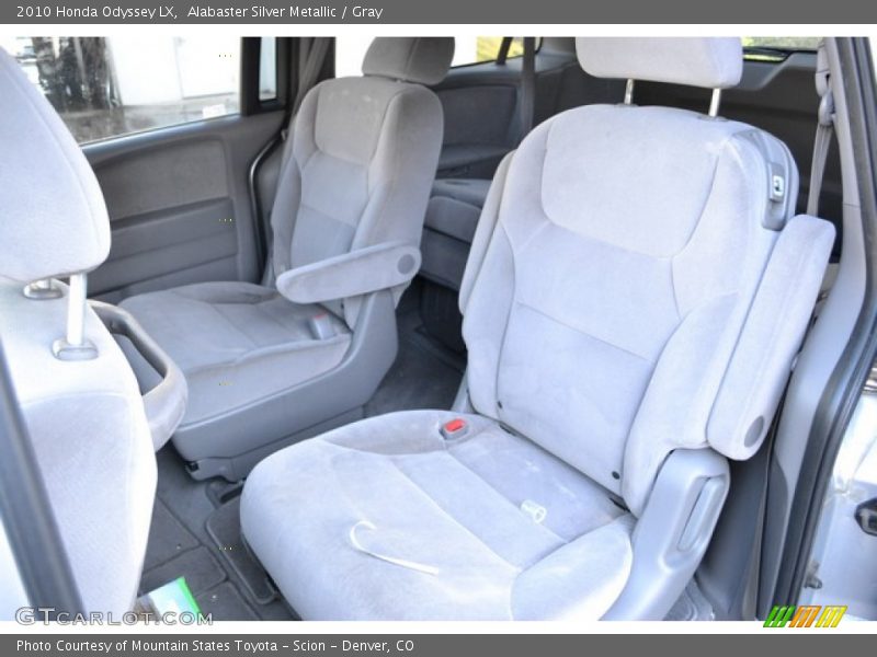 Alabaster Silver Metallic / Gray 2010 Honda Odyssey LX