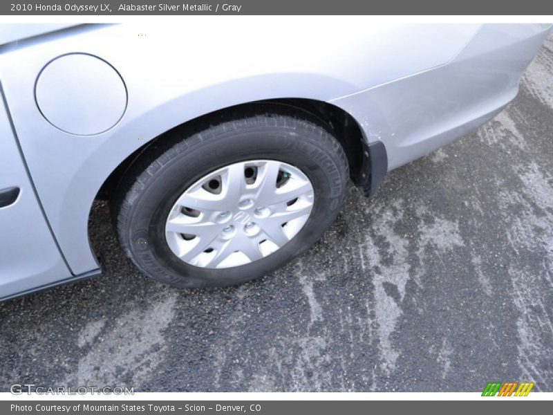 Alabaster Silver Metallic / Gray 2010 Honda Odyssey LX