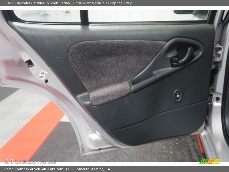 Ultra Silver Metallic / Graphite Gray 2003 Chevrolet Cavalier LS Sport Sedan
