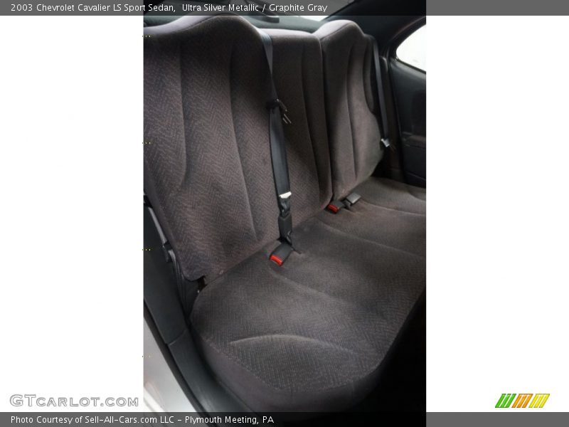 Ultra Silver Metallic / Graphite Gray 2003 Chevrolet Cavalier LS Sport Sedan