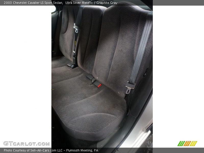 Ultra Silver Metallic / Graphite Gray 2003 Chevrolet Cavalier LS Sport Sedan