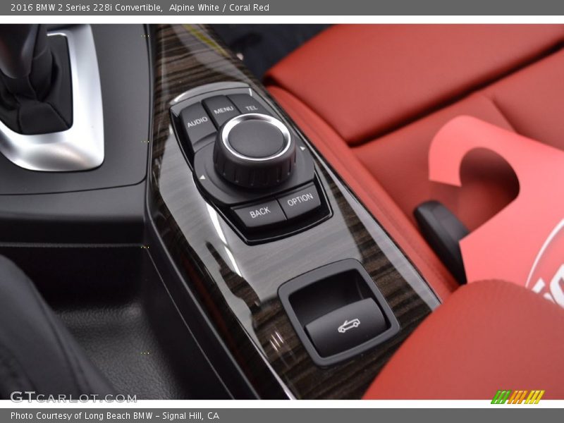 Alpine White / Coral Red 2016 BMW 2 Series 228i Convertible