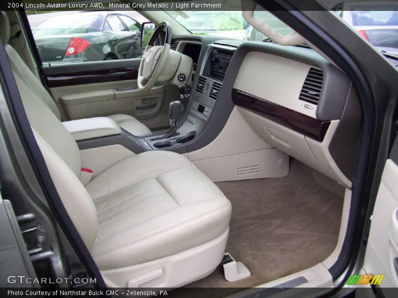 Mineral Grey Metallic / Light Parchment 2004 Lincoln Aviator Luxury AWD