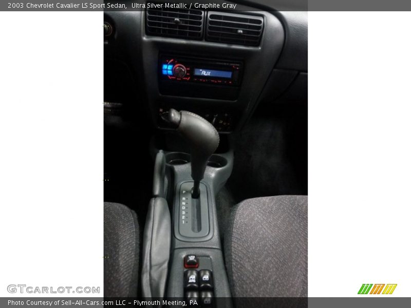 Ultra Silver Metallic / Graphite Gray 2003 Chevrolet Cavalier LS Sport Sedan