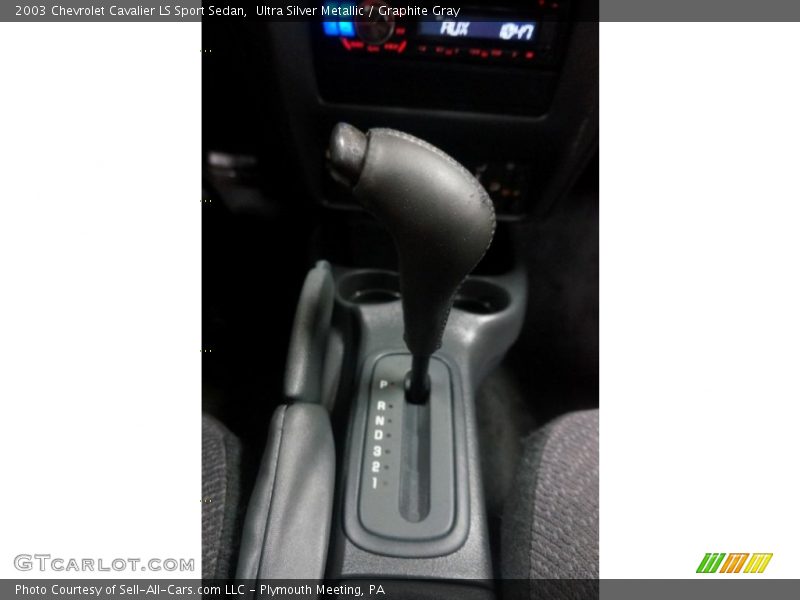 Ultra Silver Metallic / Graphite Gray 2003 Chevrolet Cavalier LS Sport Sedan