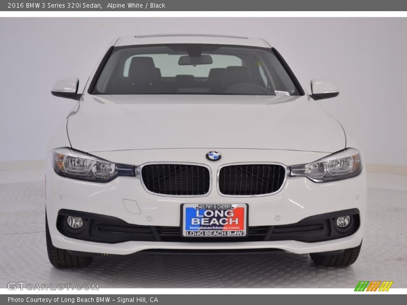 Alpine White / Black 2016 BMW 3 Series 320i Sedan