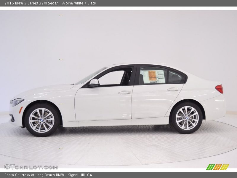  2016 3 Series 320i Sedan Alpine White