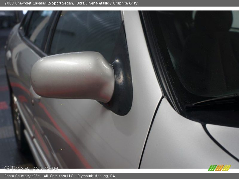 Ultra Silver Metallic / Graphite Gray 2003 Chevrolet Cavalier LS Sport Sedan