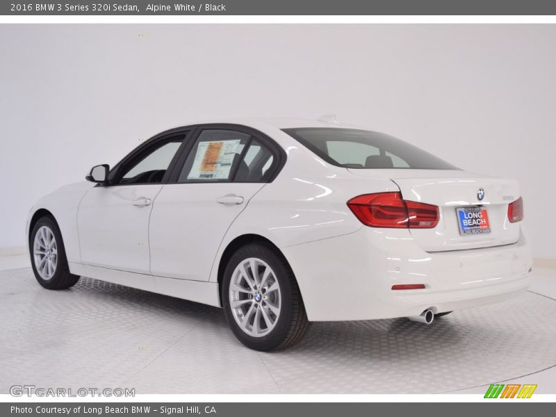 Alpine White / Black 2016 BMW 3 Series 320i Sedan