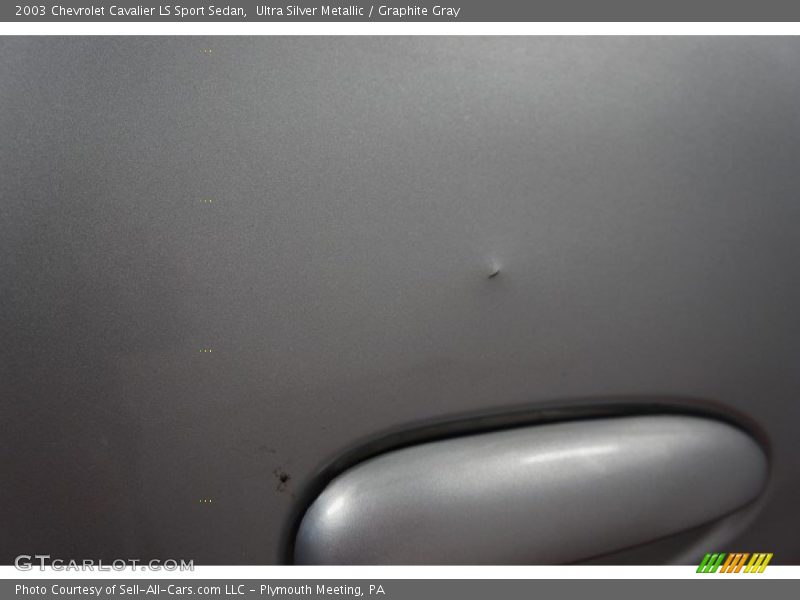 Ultra Silver Metallic / Graphite Gray 2003 Chevrolet Cavalier LS Sport Sedan