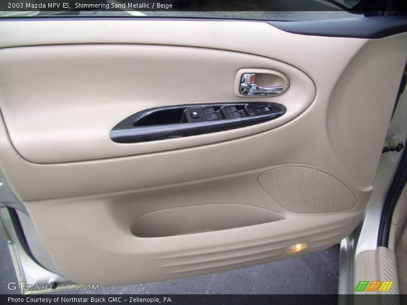 Shimmering Sand Metallic / Beige 2003 Mazda MPV ES