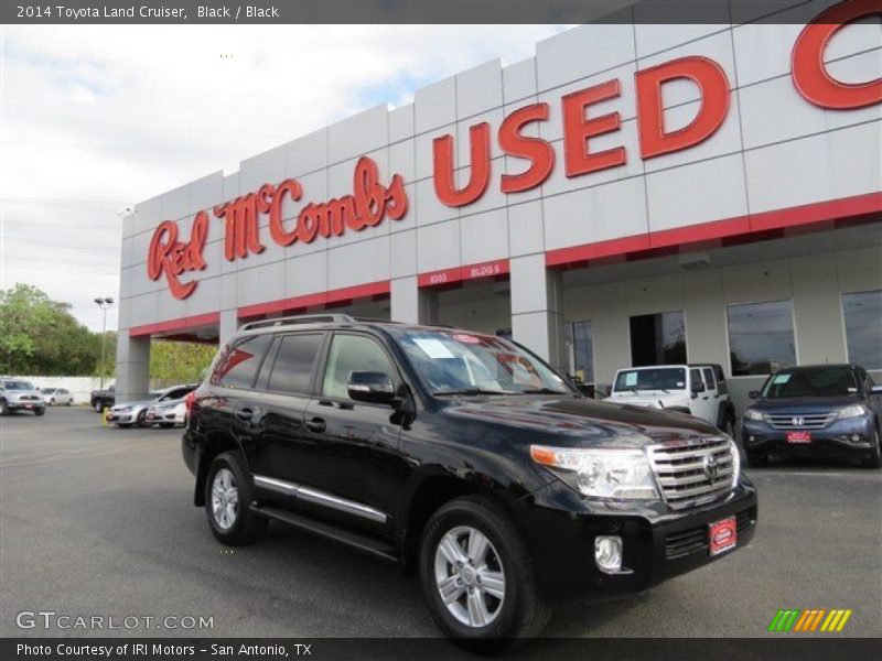Black / Black 2014 Toyota Land Cruiser