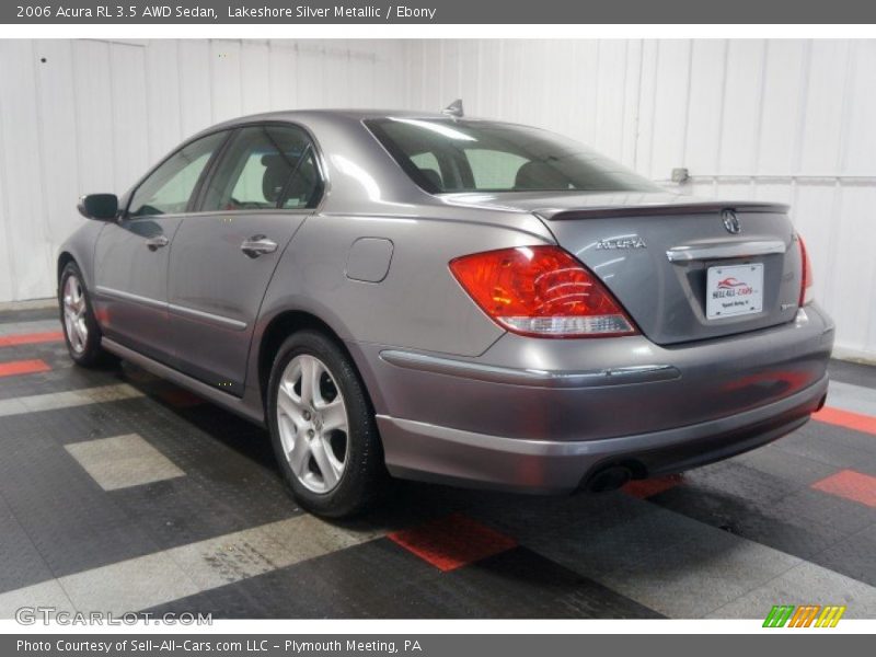 Lakeshore Silver Metallic / Ebony 2006 Acura RL 3.5 AWD Sedan