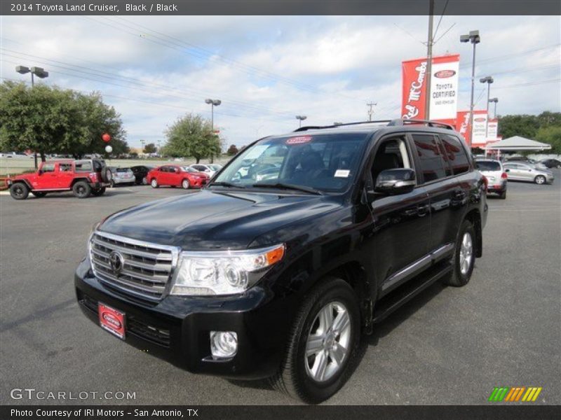 Black / Black 2014 Toyota Land Cruiser