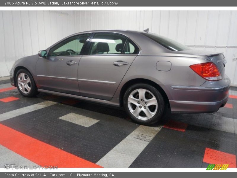 Lakeshore Silver Metallic / Ebony 2006 Acura RL 3.5 AWD Sedan