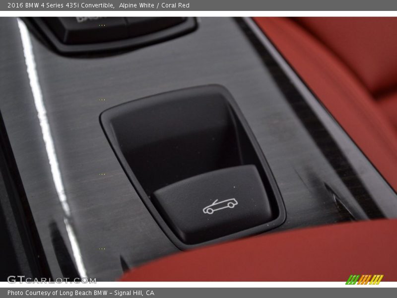 Alpine White / Coral Red 2016 BMW 4 Series 435i Convertible