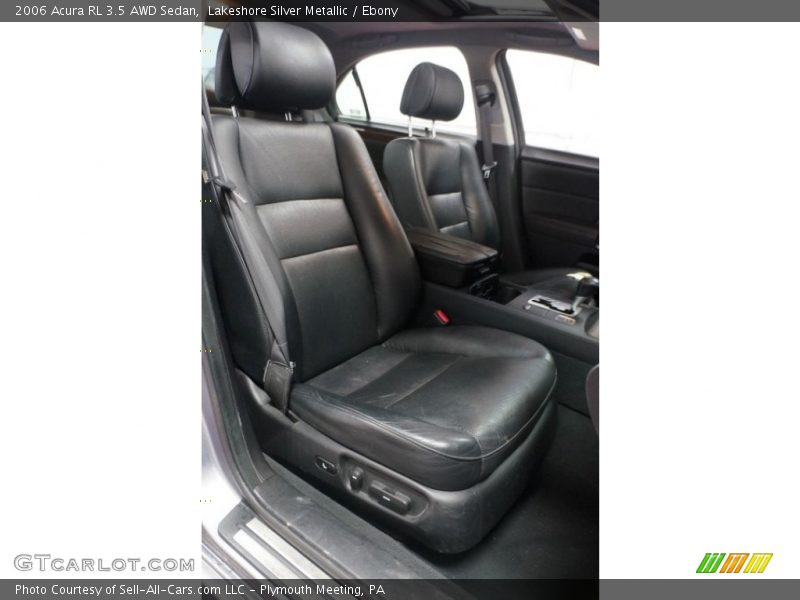 Lakeshore Silver Metallic / Ebony 2006 Acura RL 3.5 AWD Sedan