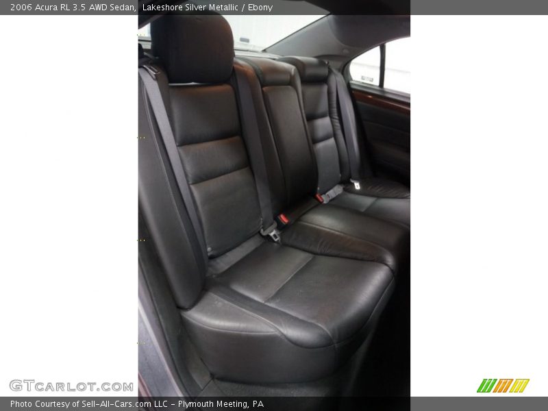 Lakeshore Silver Metallic / Ebony 2006 Acura RL 3.5 AWD Sedan