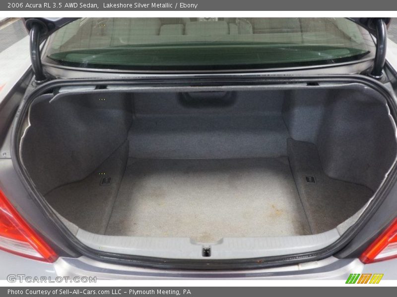 Lakeshore Silver Metallic / Ebony 2006 Acura RL 3.5 AWD Sedan