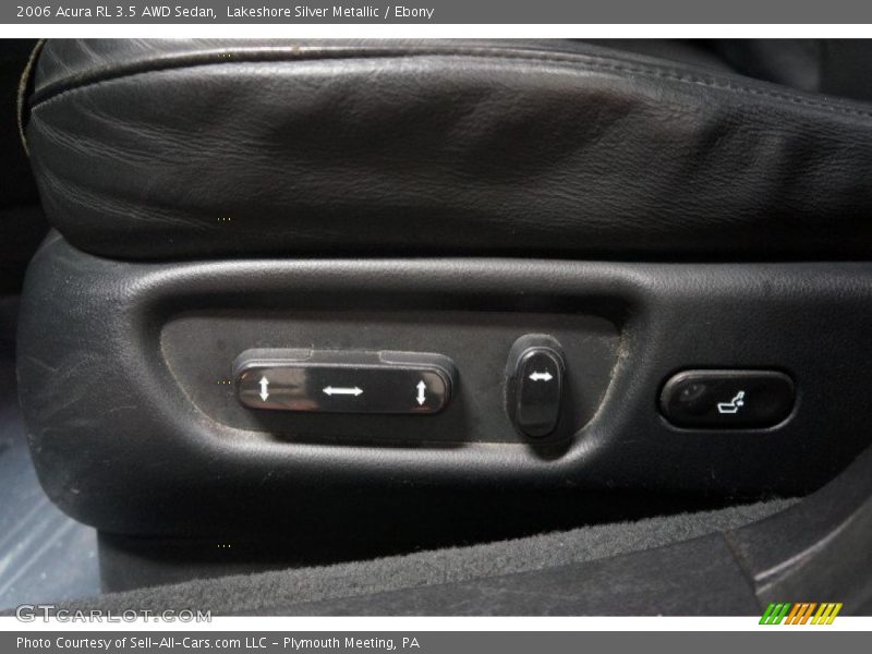 Lakeshore Silver Metallic / Ebony 2006 Acura RL 3.5 AWD Sedan