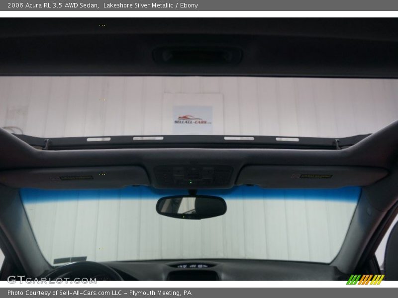 Lakeshore Silver Metallic / Ebony 2006 Acura RL 3.5 AWD Sedan
