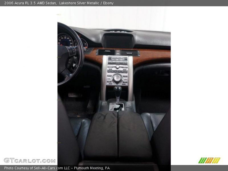 Lakeshore Silver Metallic / Ebony 2006 Acura RL 3.5 AWD Sedan