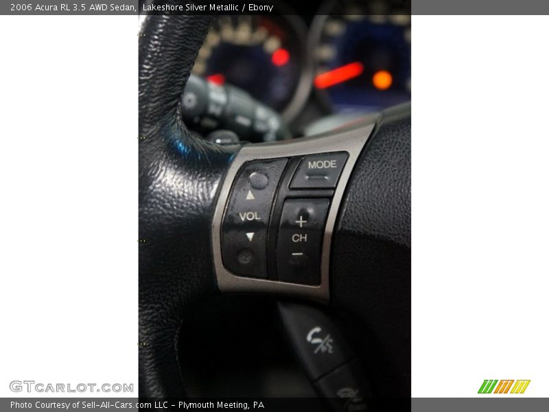 Lakeshore Silver Metallic / Ebony 2006 Acura RL 3.5 AWD Sedan