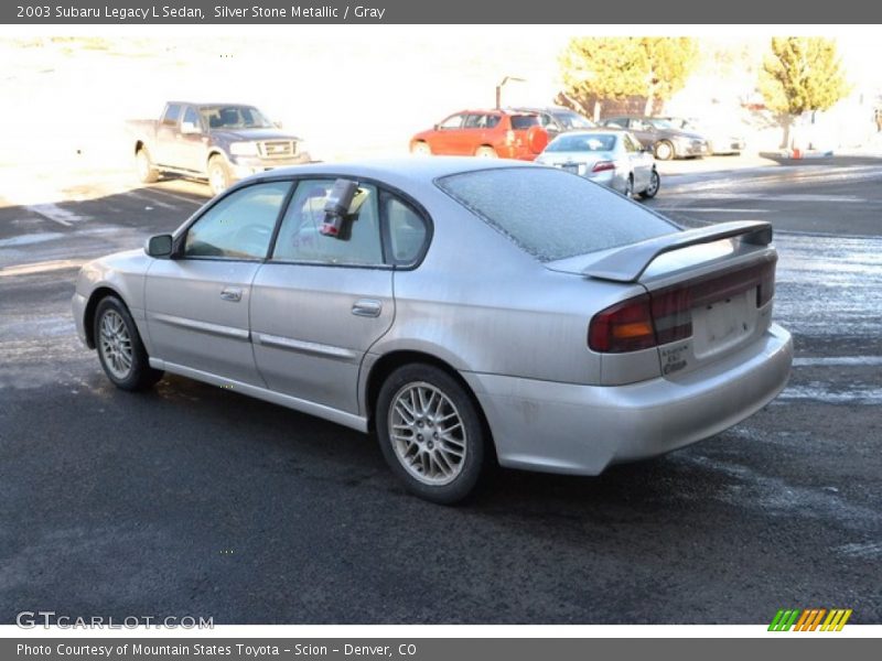 Silver Stone Metallic / Gray 2003 Subaru Legacy L Sedan