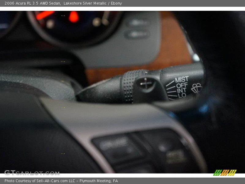 Lakeshore Silver Metallic / Ebony 2006 Acura RL 3.5 AWD Sedan