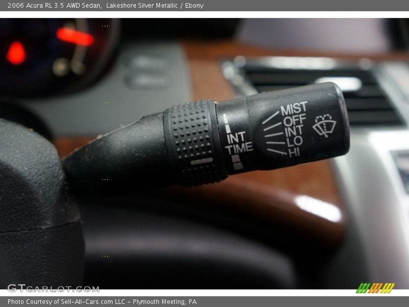 Lakeshore Silver Metallic / Ebony 2006 Acura RL 3.5 AWD Sedan