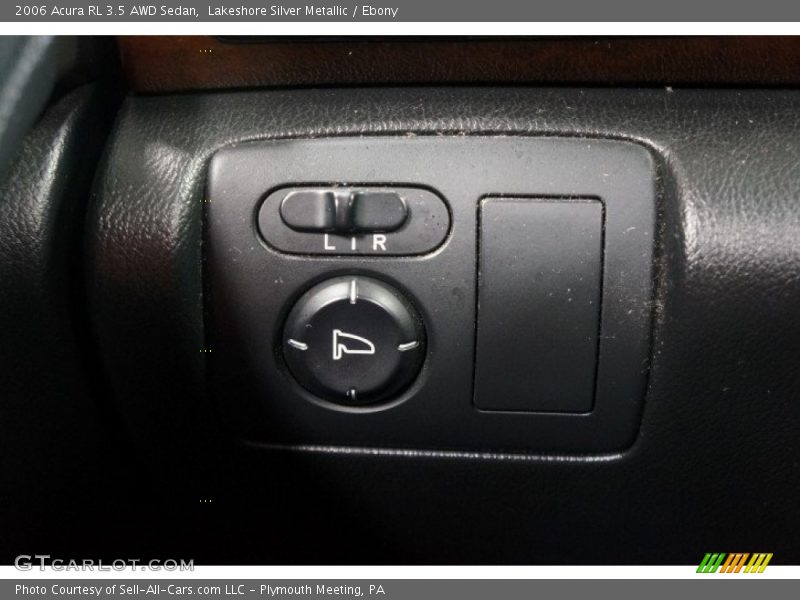 Lakeshore Silver Metallic / Ebony 2006 Acura RL 3.5 AWD Sedan