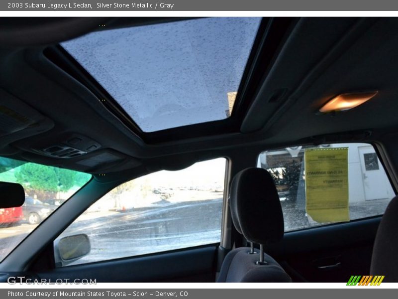 Silver Stone Metallic / Gray 2003 Subaru Legacy L Sedan