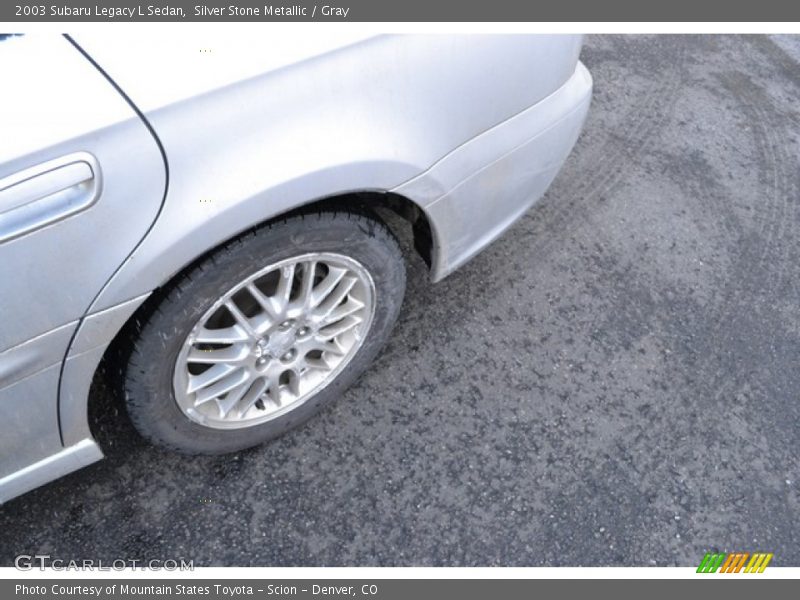 Silver Stone Metallic / Gray 2003 Subaru Legacy L Sedan