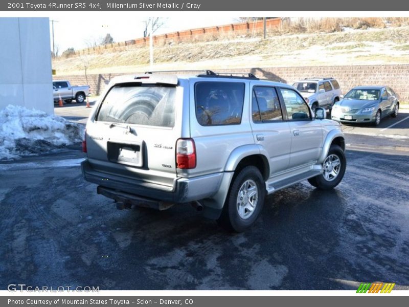 Millennium Silver Metallic / Gray 2001 Toyota 4Runner SR5 4x4