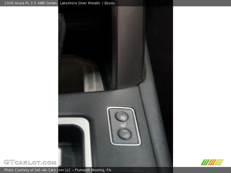 Lakeshore Silver Metallic / Ebony 2006 Acura RL 3.5 AWD Sedan