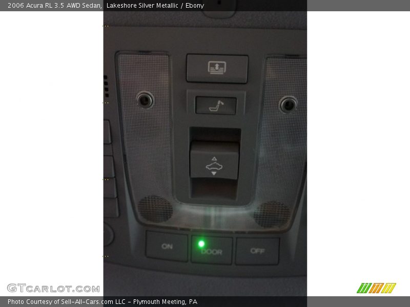 Lakeshore Silver Metallic / Ebony 2006 Acura RL 3.5 AWD Sedan
