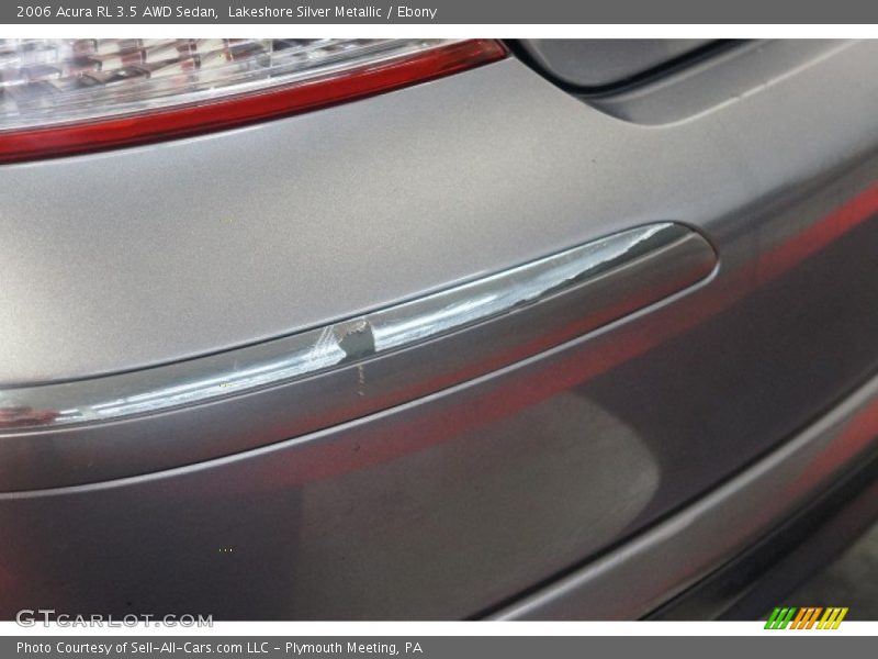 Lakeshore Silver Metallic / Ebony 2006 Acura RL 3.5 AWD Sedan