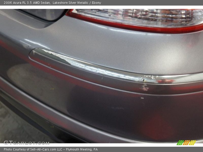 Lakeshore Silver Metallic / Ebony 2006 Acura RL 3.5 AWD Sedan