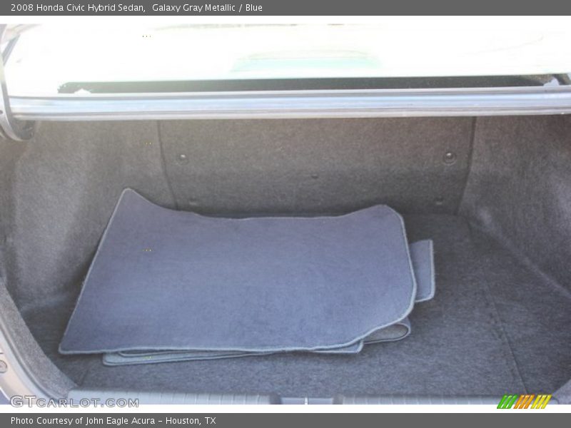 Galaxy Gray Metallic / Blue 2008 Honda Civic Hybrid Sedan